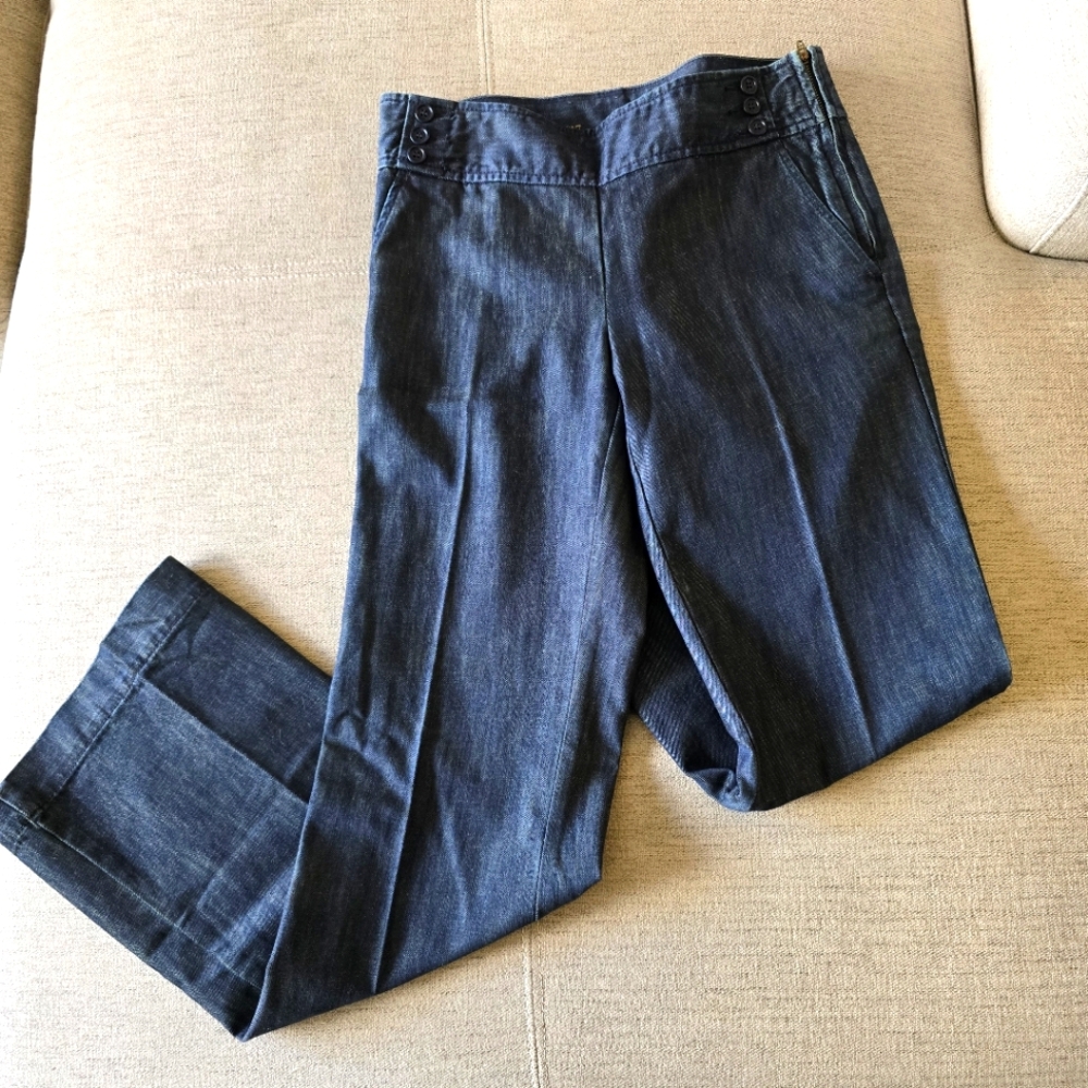 Talbots Dark Blue Boot Cut Jeans